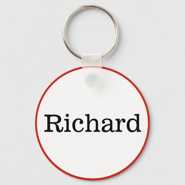 Chaveiro Nome Personalizado Alterar Texto e Cores ID Etique (Frente)