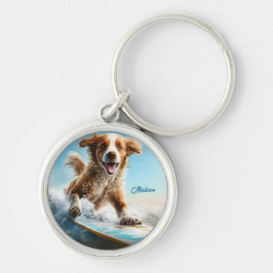 Chaveiro Nome Personalizado Cão de Navegação