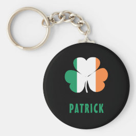 Chaveiro Nome Personalizado Celtic Ireland Shamrock Irish F