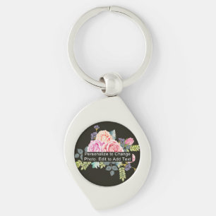 Chaveiro Nome Personalizado da Arte Fotográfica Monograma C