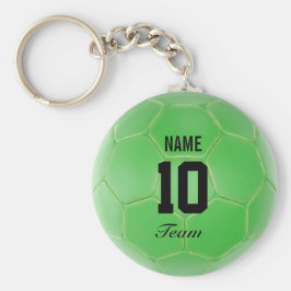Chaveiro Nome Personalizado da Bola de Futebol da Equipe Ne