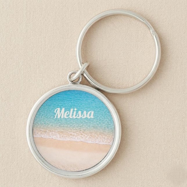 Chaveiro Nome Personalizado da Orla Oceânica (Criador carregado)