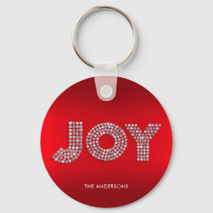 Chaveiro Nome Personalizado da PIADA de Natal do Glitter Sp