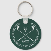 Nome Personalizado de Clube de Golfe Clássico Esme