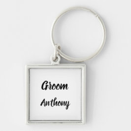Chaveiro Nome Personalizado de Oferta do Groom Oferta Chave