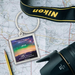 Chaveiro Nome Personalizado Do Céu Da Galáxia Do Inspiratio