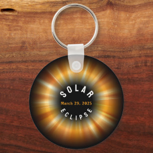 Chaveiro NOME PERSONALIZADO do Eclipse American Event 3/29/