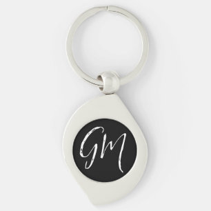 Chaveiro Nome personalizado Iniciais personalizados com dua