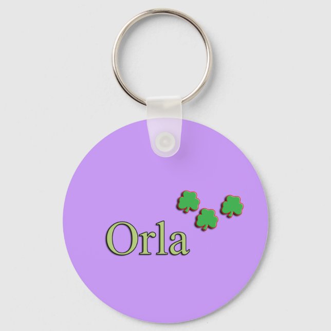 Chaveiro Nome Personalizado Orla (Frente)