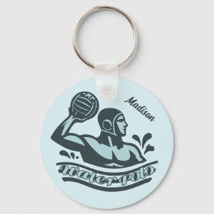 Chaveiro Nome Personalizado Pólo Aquático