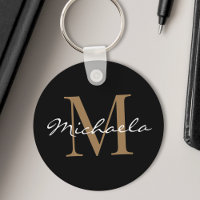 Nome Personalizado Script Glamoroso Monograma Pret