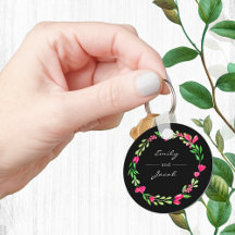 Nome preto cor-de-rosa e cor-de-rosa do Casal