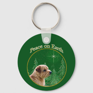 Chaveiro Norfolk Terrier Peace