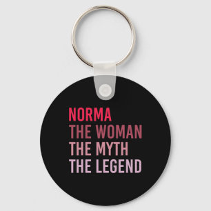 Chaveiro Norma A Mulher Mitos Legenda Nome Personalizado Bi