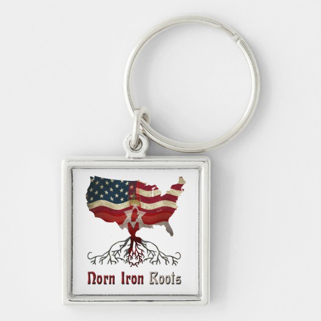 Chaveiro Norte Americano - Irlandês Roots Key Chain (Frente)