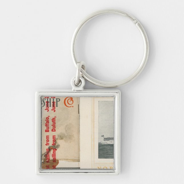 Chaveiro Norte Steamship (Frente)