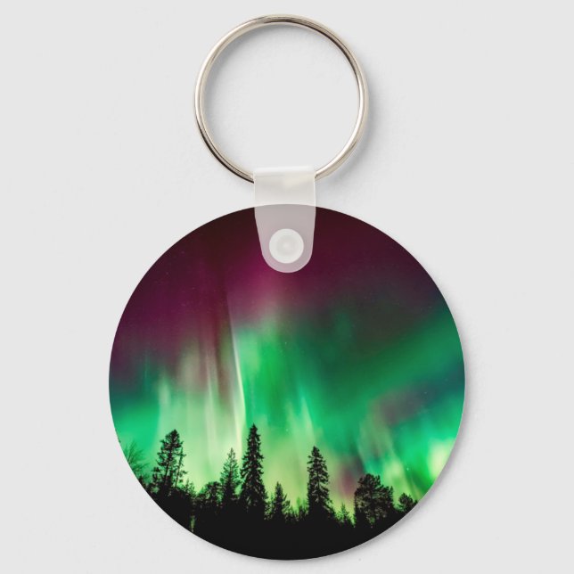 Chaveiro Nortes Aurora borealis (Frente)