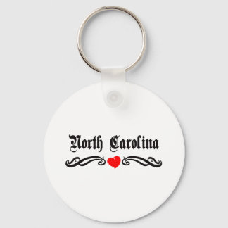 Chaveiro North Carolina Tattoo