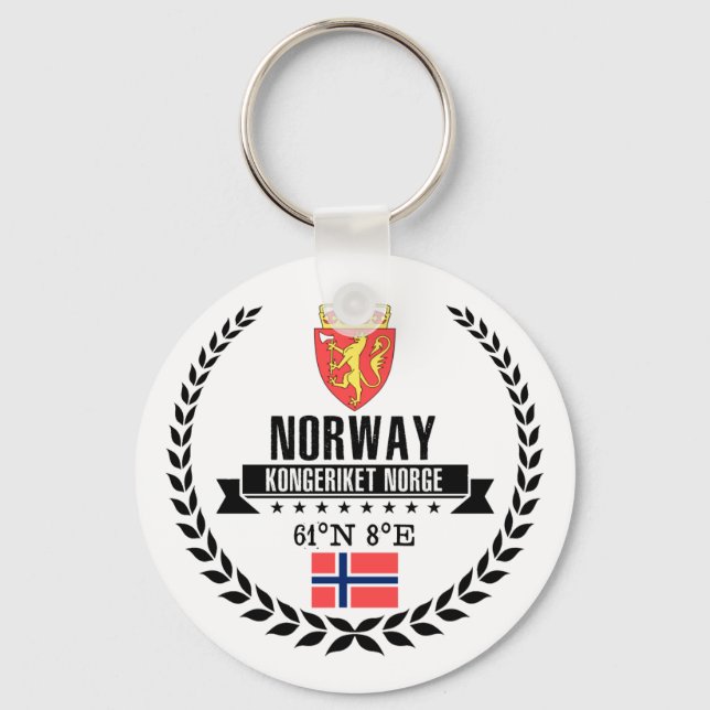 Chaveiro Noruega (Frente)