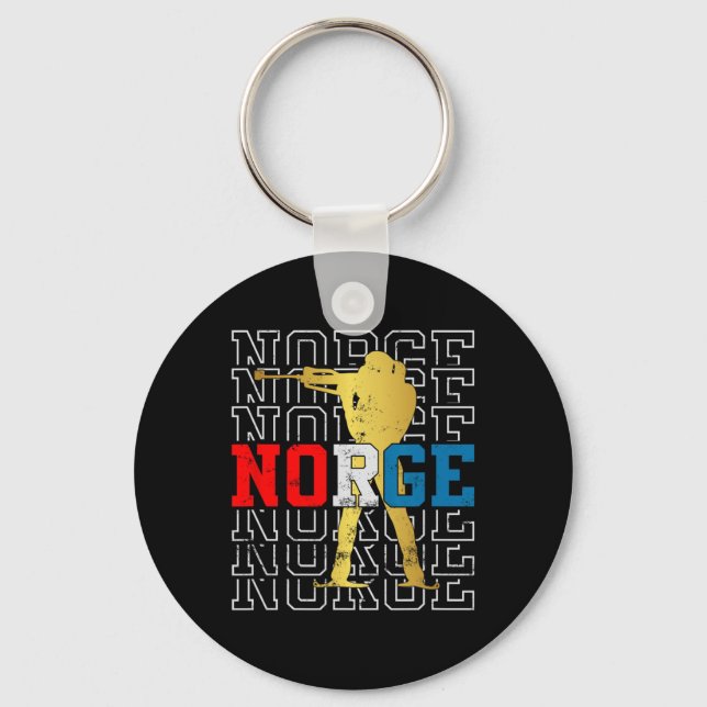 Chaveiro Noruega Biathlon Norge Original (Frente)