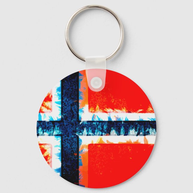 Chaveiro Noruega Norway (Frente)