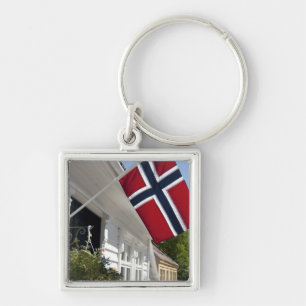 Chaveiro Noruega, Stavanger. Vistas históricas do centro da