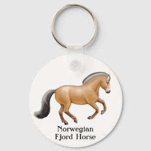 Chaveiro norueguês do cavalo do fiorde