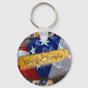 Chaveiro Nós, A Bandeira Americana Da Pessoas