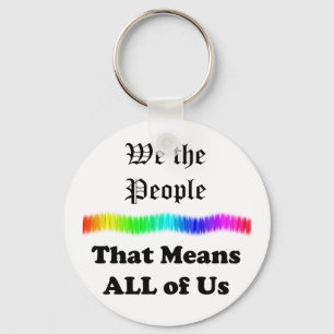 Chaveiro Nós as pessoas….isso significa todos nós