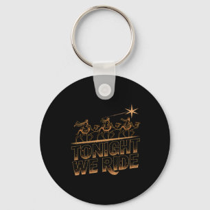 Chaveiro Nós Cavalgamos Hoje à Noite Projeto de Natal dos T