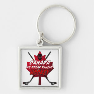 Chaveiro Nós Falamos De Fluent Hockey Do Canadá Cadeia De
