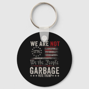 Chaveiro Nós Não Somos Garbyge Votetrump 2024 Trump Support