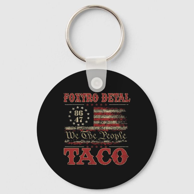 Chaveiro Nós O Povo Taco Foxtrot Delta Taco 2  (Frente)