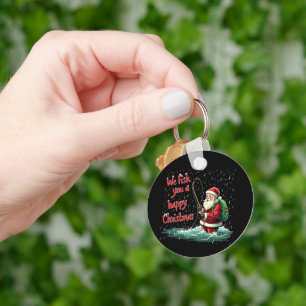 Chaveiro Nós pescamos para você um feliz Natal.