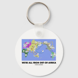 Chaveiro Nós somos todos de Para fora--África (Haplogroup