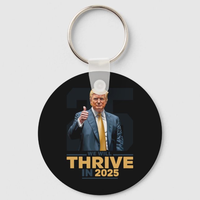 Chaveiro Nós Vamos prosperar Em 2025! (Frente)