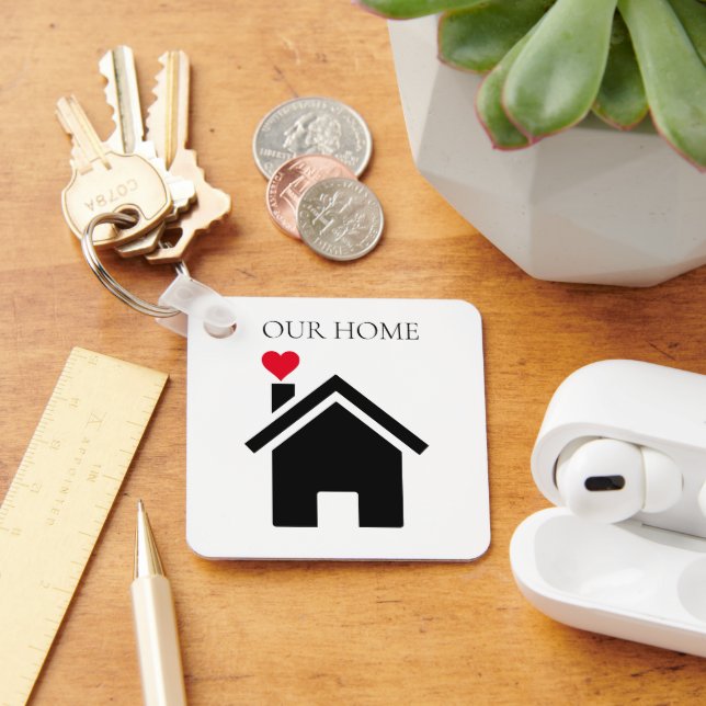 Chaveiro Nossa Casa Com A Bênção Irlandesa (Mesa)