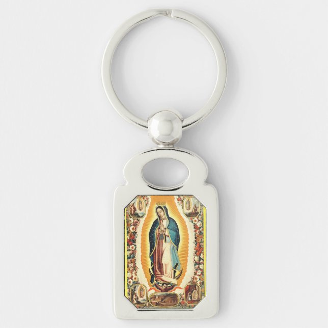 Chaveiro Nossa Senhora de Guadalupe Arte Radiante (Frente)