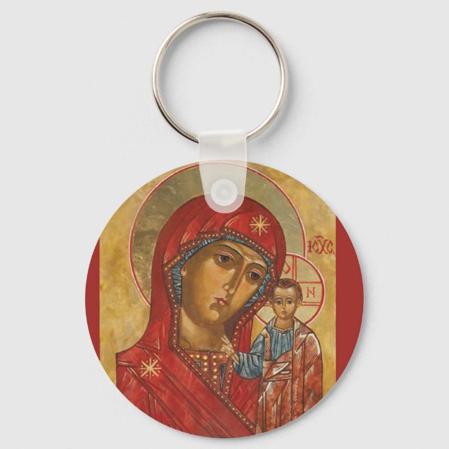 Chaveiro Nossa Senhora de Kazan (Frente)