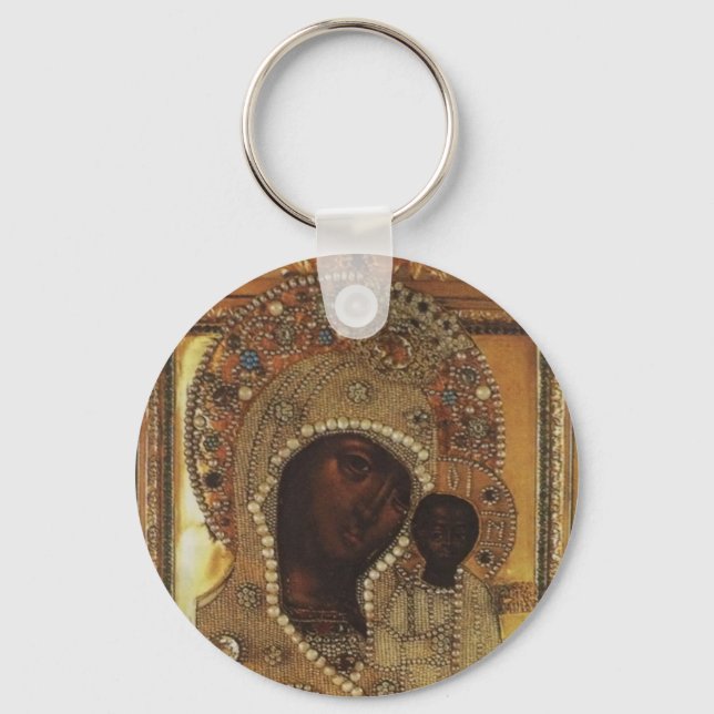 Chaveiro Nossa Senhora de Kazan (Frente)
