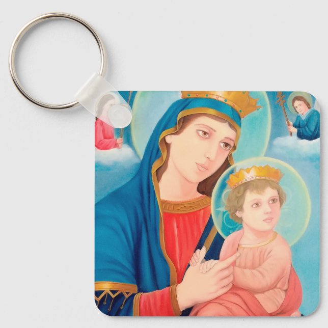 Chaveiro Nossa Senhora Perpétua Ajuda Católica (Frente)