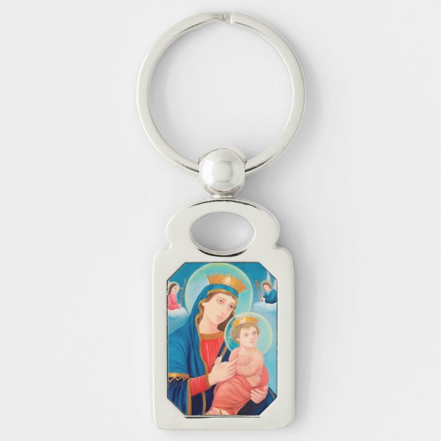 Chaveiro Nossa Senhora Perpétua Ajuda Católica (Frente)