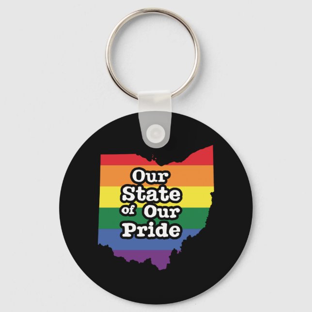 Chaveiro Nosso Estado de Orgulho | Ohio (Frente)