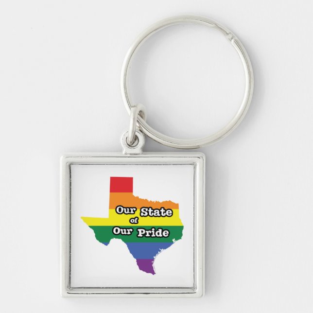 Chaveiro Nosso Estado de Orgulho | Texas (Frente)