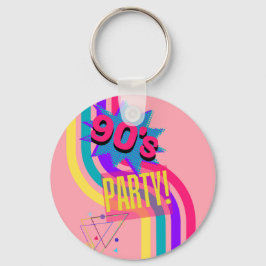 Chaveiro Nostalgia Rosa Nostálgica do Partido 90