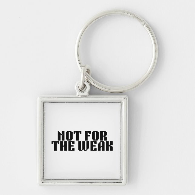 Chaveiro Not For The Weak Brutalist Key Ring (Frente)