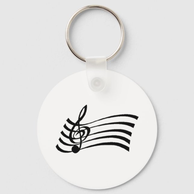 Chaveiro Nota Musical (Frente)