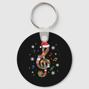Chaveiro Nota Musical Feliz Natal Amante da Música Miúdos M