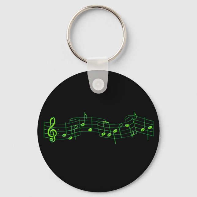 Chaveiro Notas Musicais (Frente)
