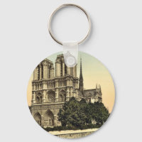 Notre Dame, Paris, França Classic Photochrom